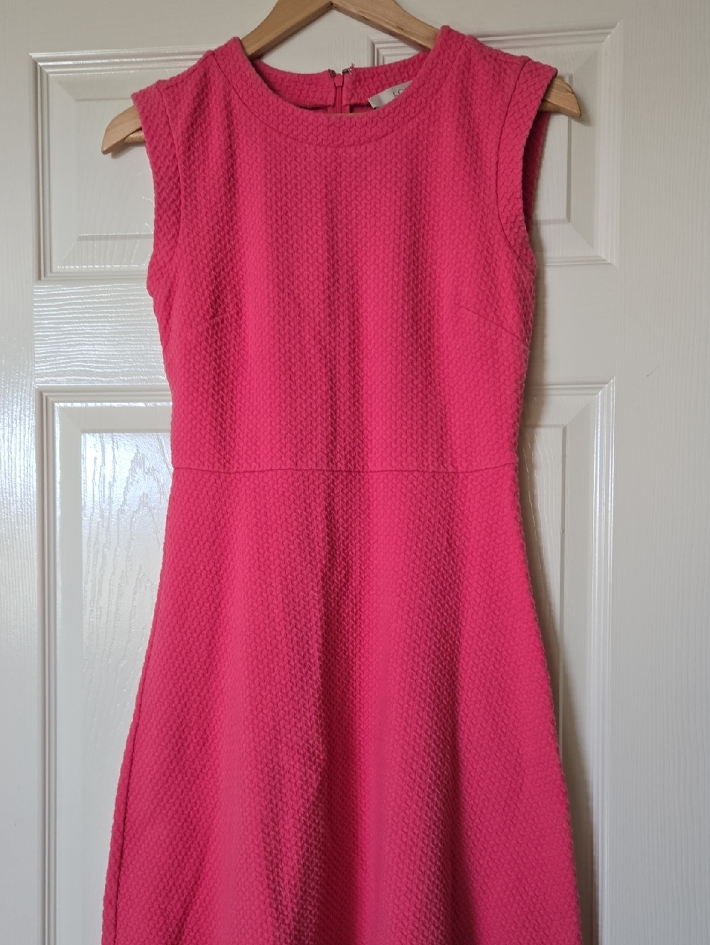 LOFT Hot Pink Textured Knit Top